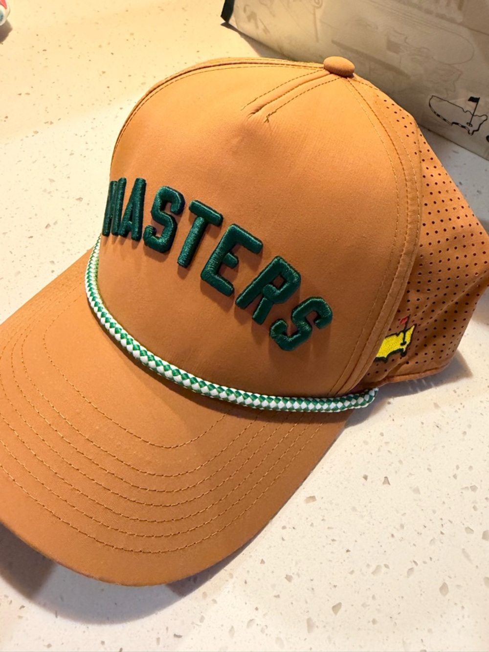 Masters Dark Tan Hat NWOT